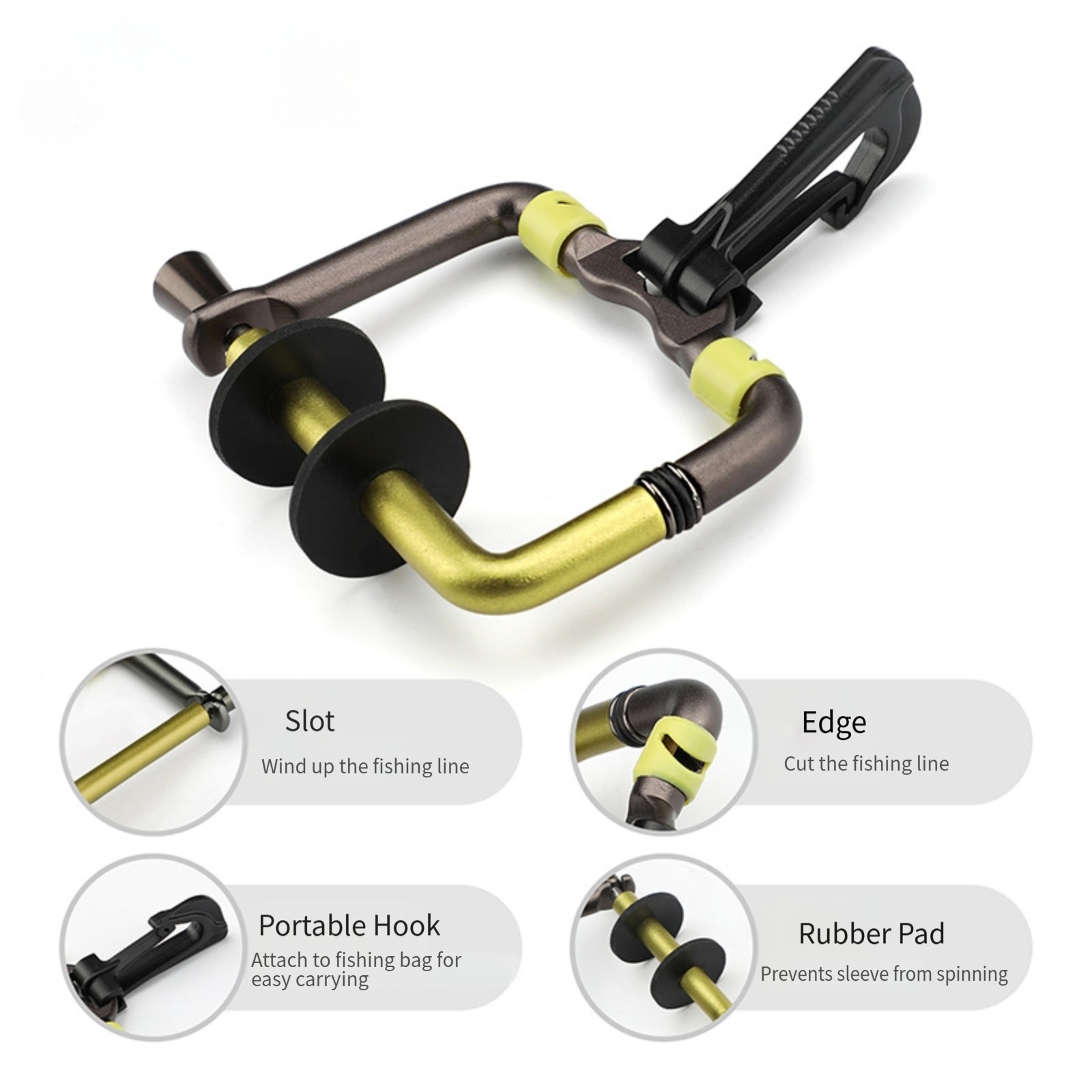 /Aluminum /Portable /Fishing L - Fishing Line Spool ulasan dan harga