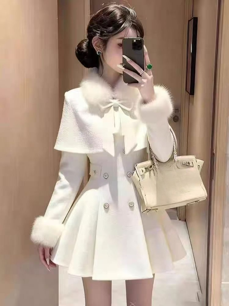 French Elegant Vintage Woolen  - Fly Line ulasan dan harga